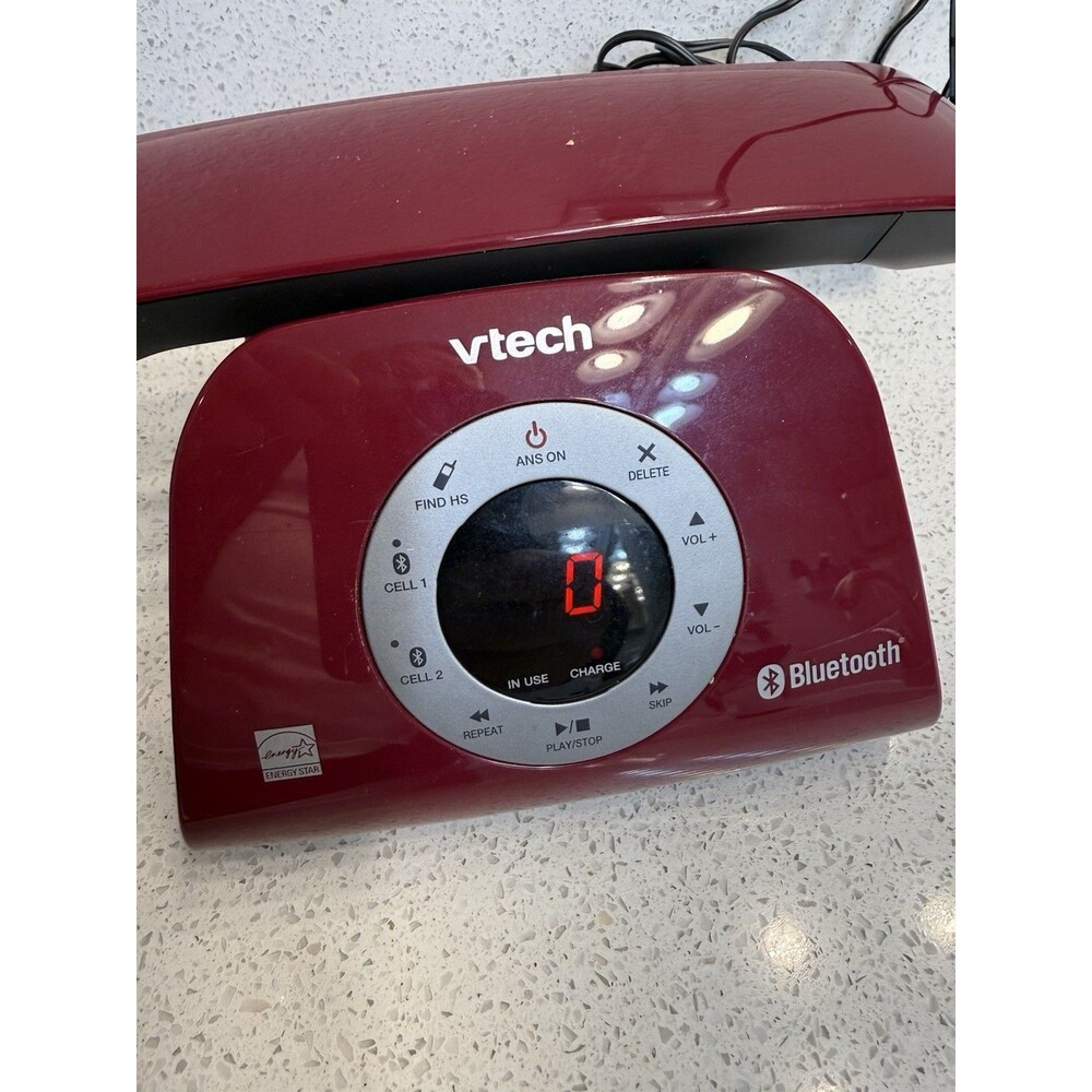 VTECH VS122-16 Retro-Design DECT 6.0 Base Only No Power Cord